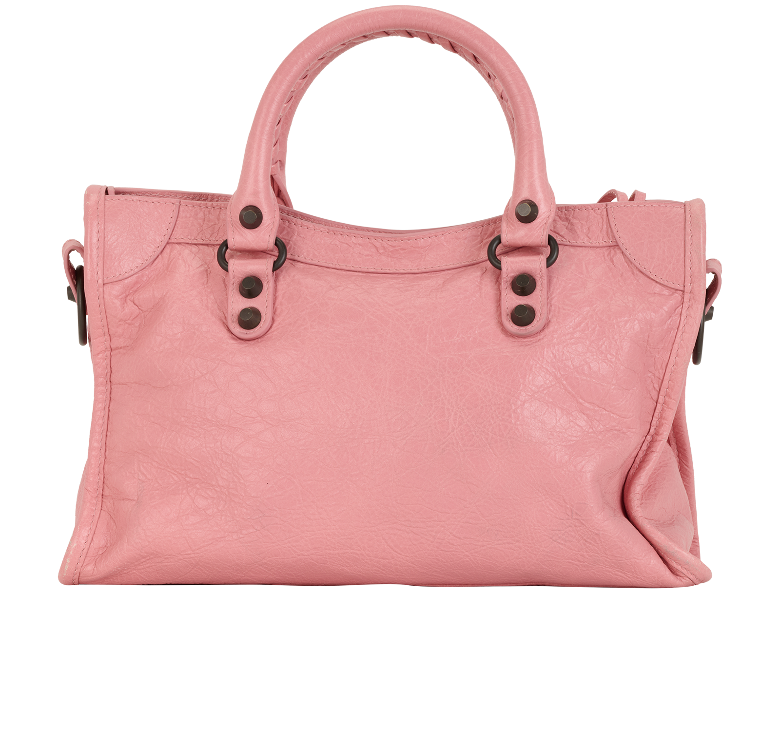 Small Le City, &pound;720, Handbags, Pink, Leather, Back view